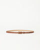 ELODIE NUBUCK BELT Brownie Gold - BELT