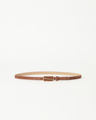 ELODIE NUBUCK BELT Brownie Gold - BELT