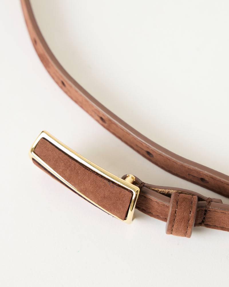 ELODIE NUBUCK BELT - BELT