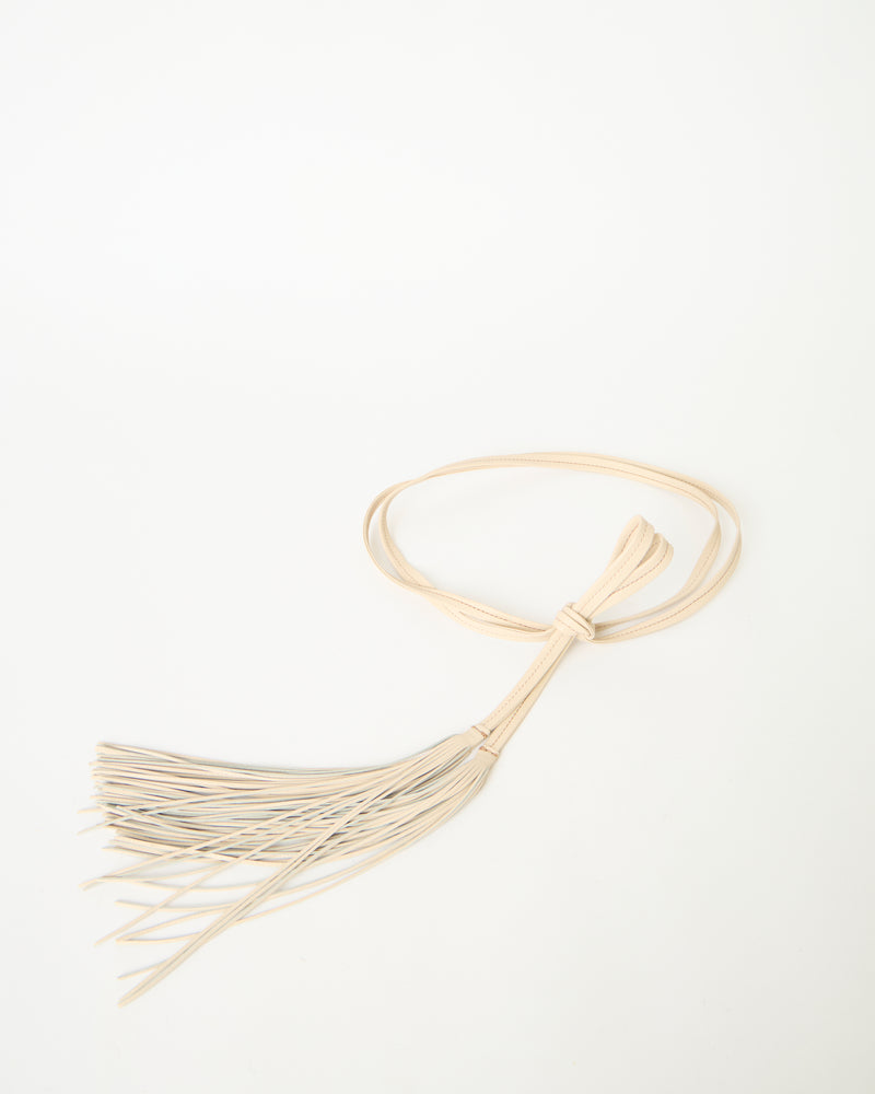 CAROLINE WRAP LEATHER BELT Latte - BELT