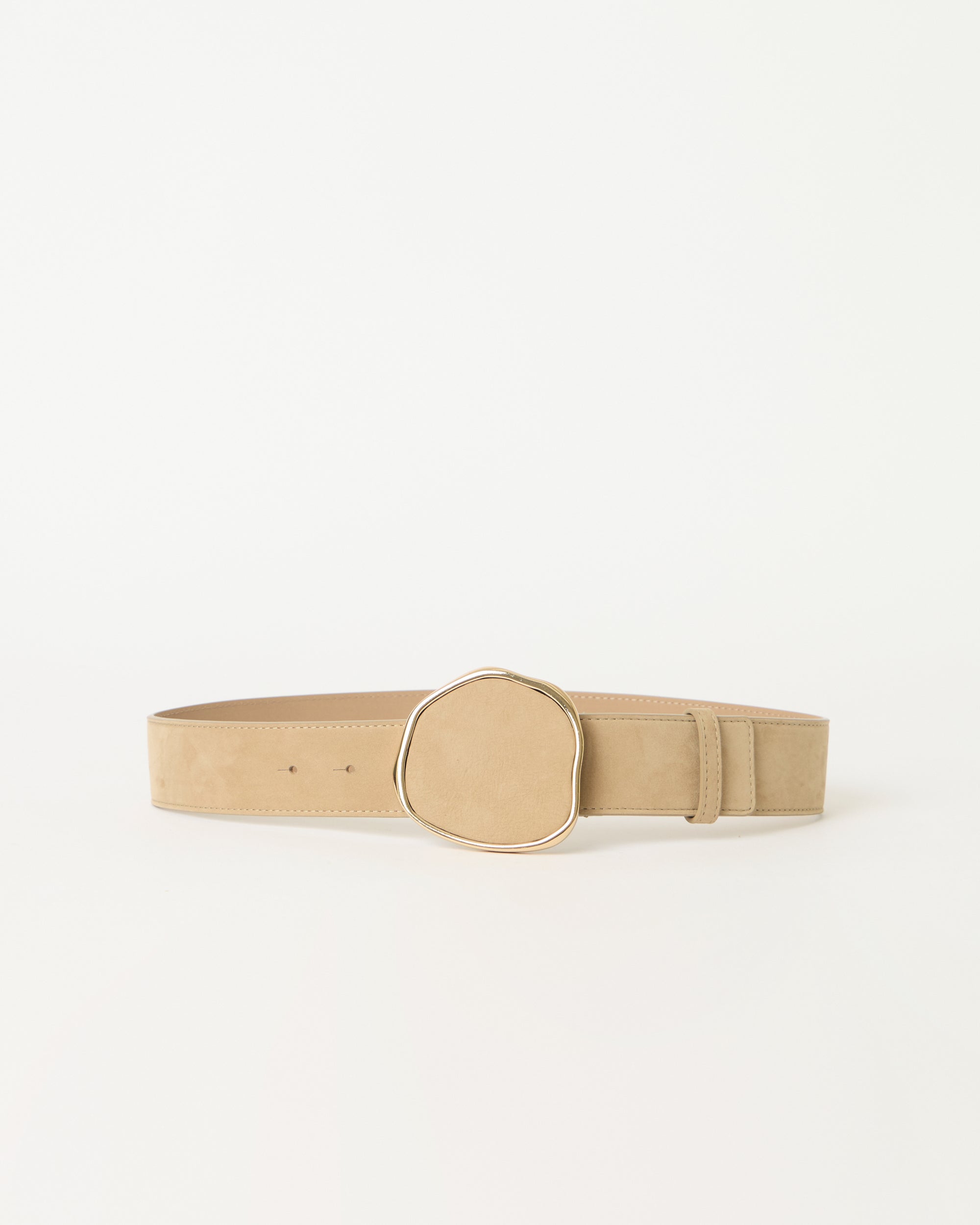 IMOGEN NUBUCK BELT Macchiato Gold - BELT