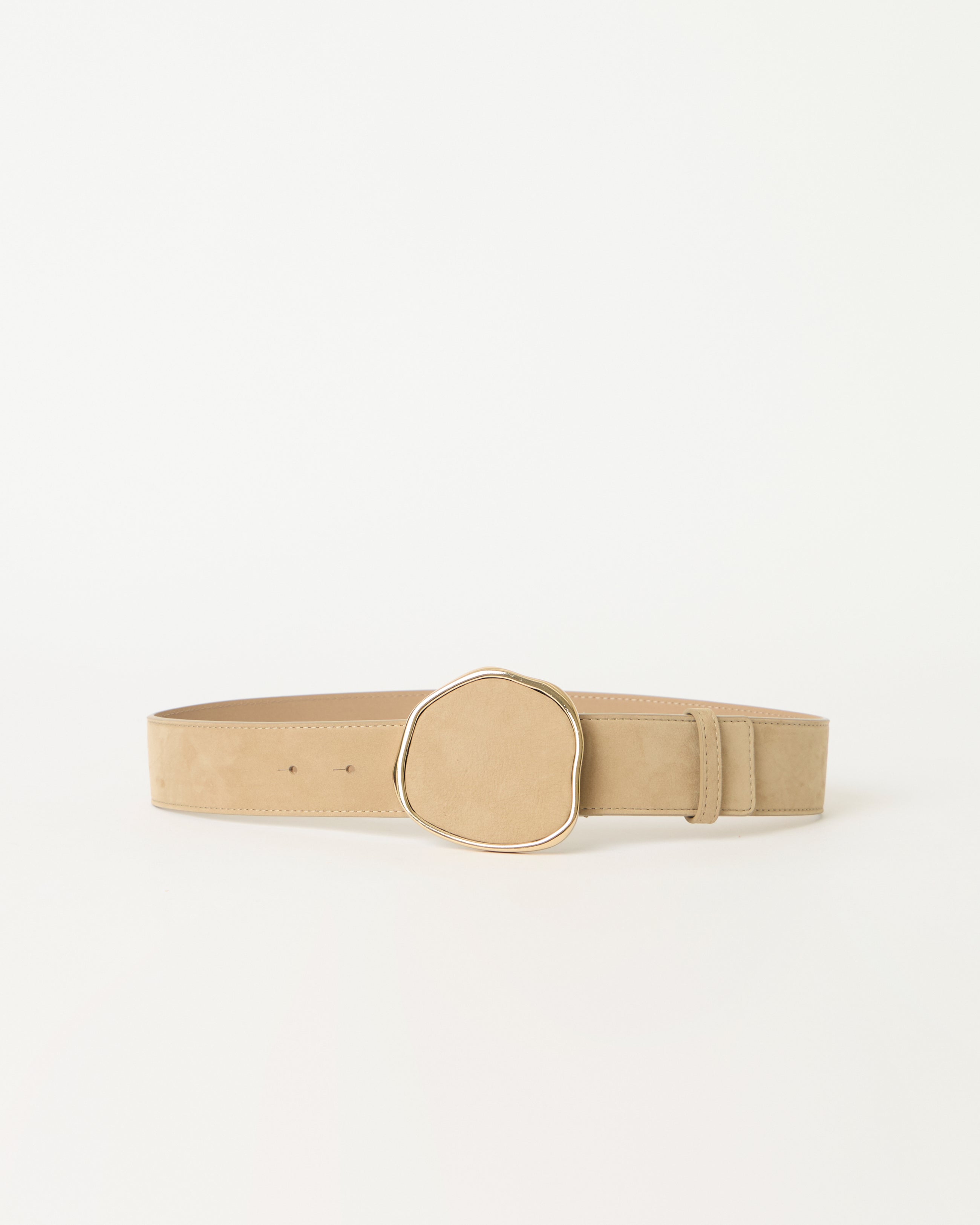 IMOGEN NUBUCK BELT Macchiato Gold - BELT