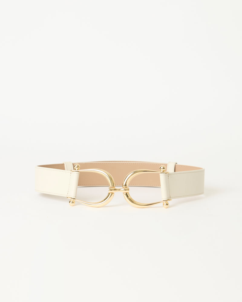 GRANT LEATHER BELT Gesso Gold - BELT