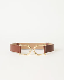 GRANT LEATHER BELT Madeira Gold - BELT