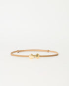 SHELBI LEATHER BELT - BELT
