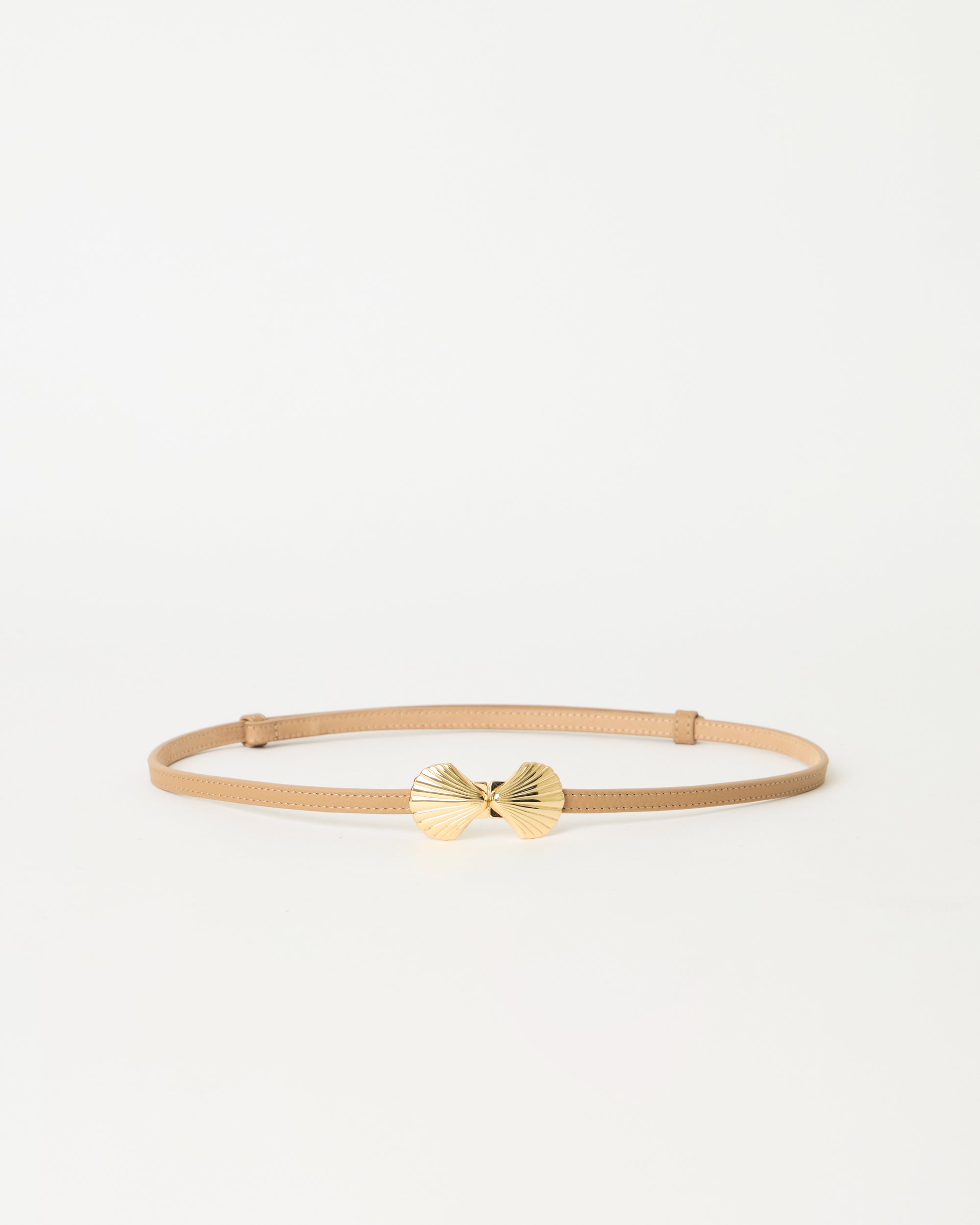 SHELBI LEATHER BELT - BELT