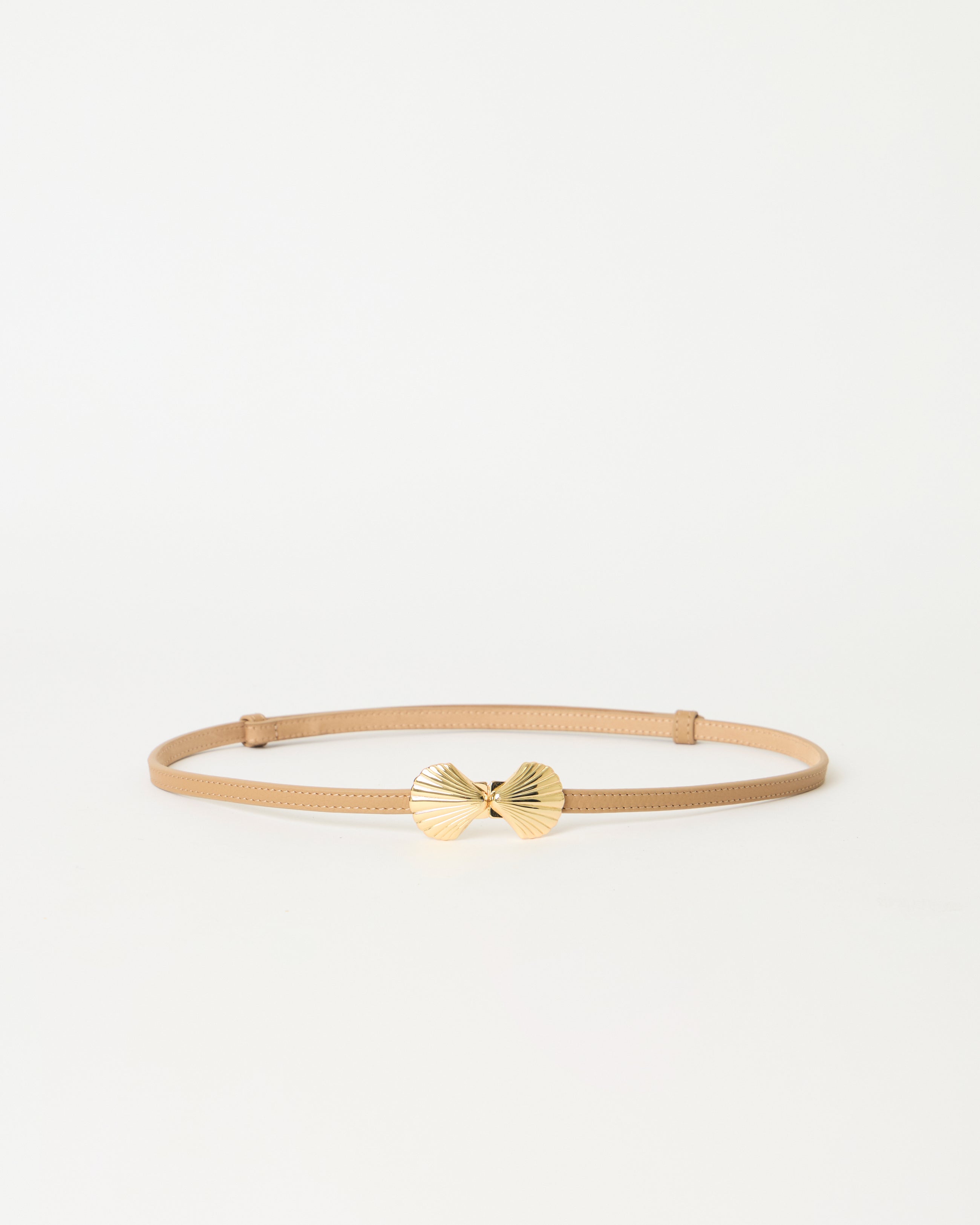 SHELBI LEATHER BELT - BELT