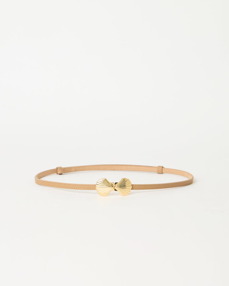 SHELBI LEATHER BELT - BELT