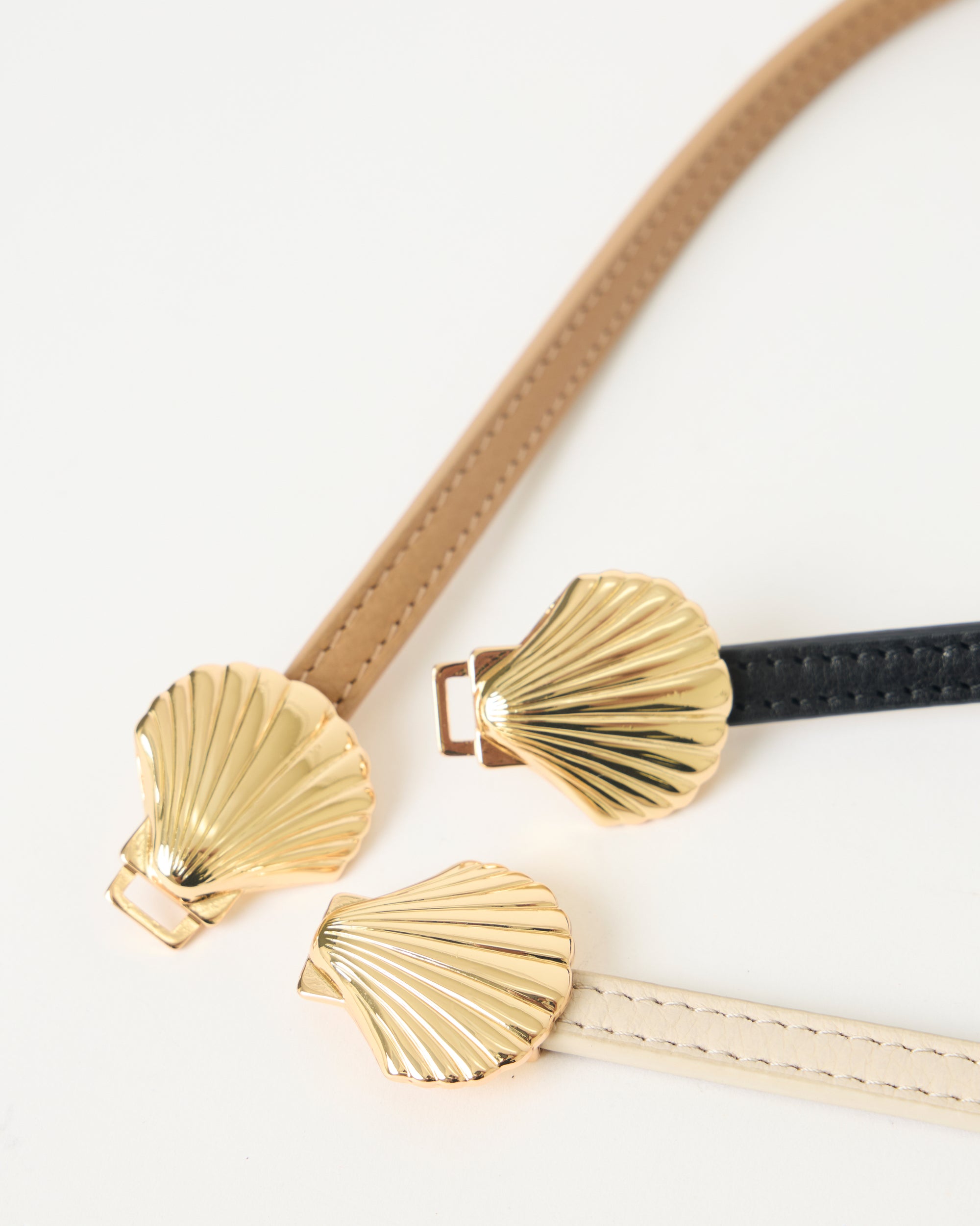 SHELBI LEATHER BELT - BELT