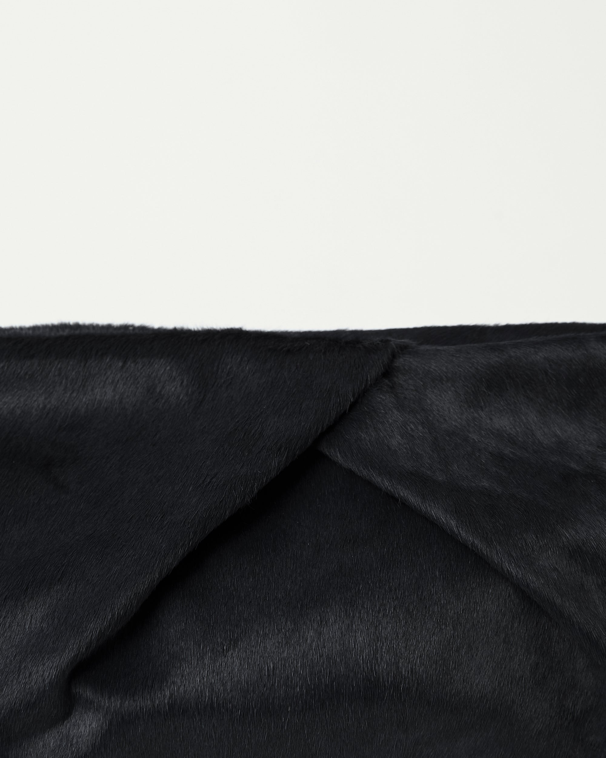 JINO CALF-HAIR CLUTCH