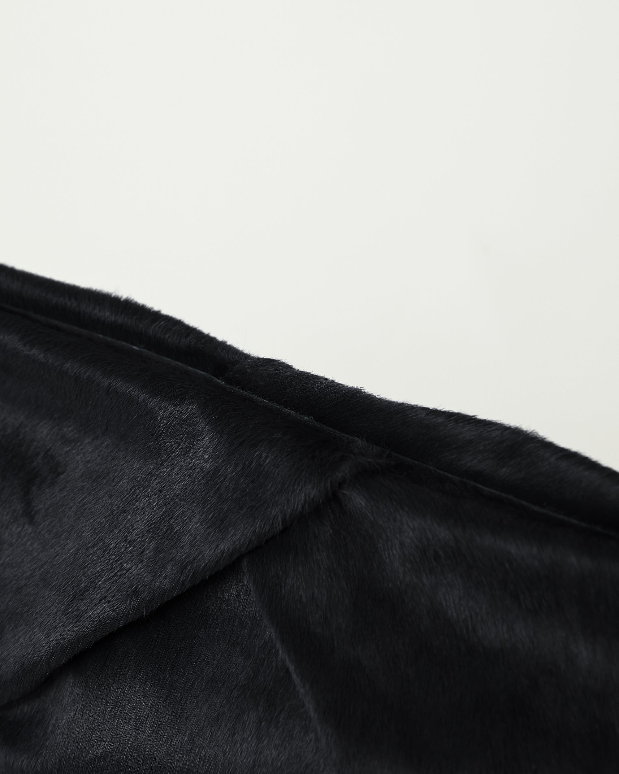 JINO CALF-HAIR CLUTCH