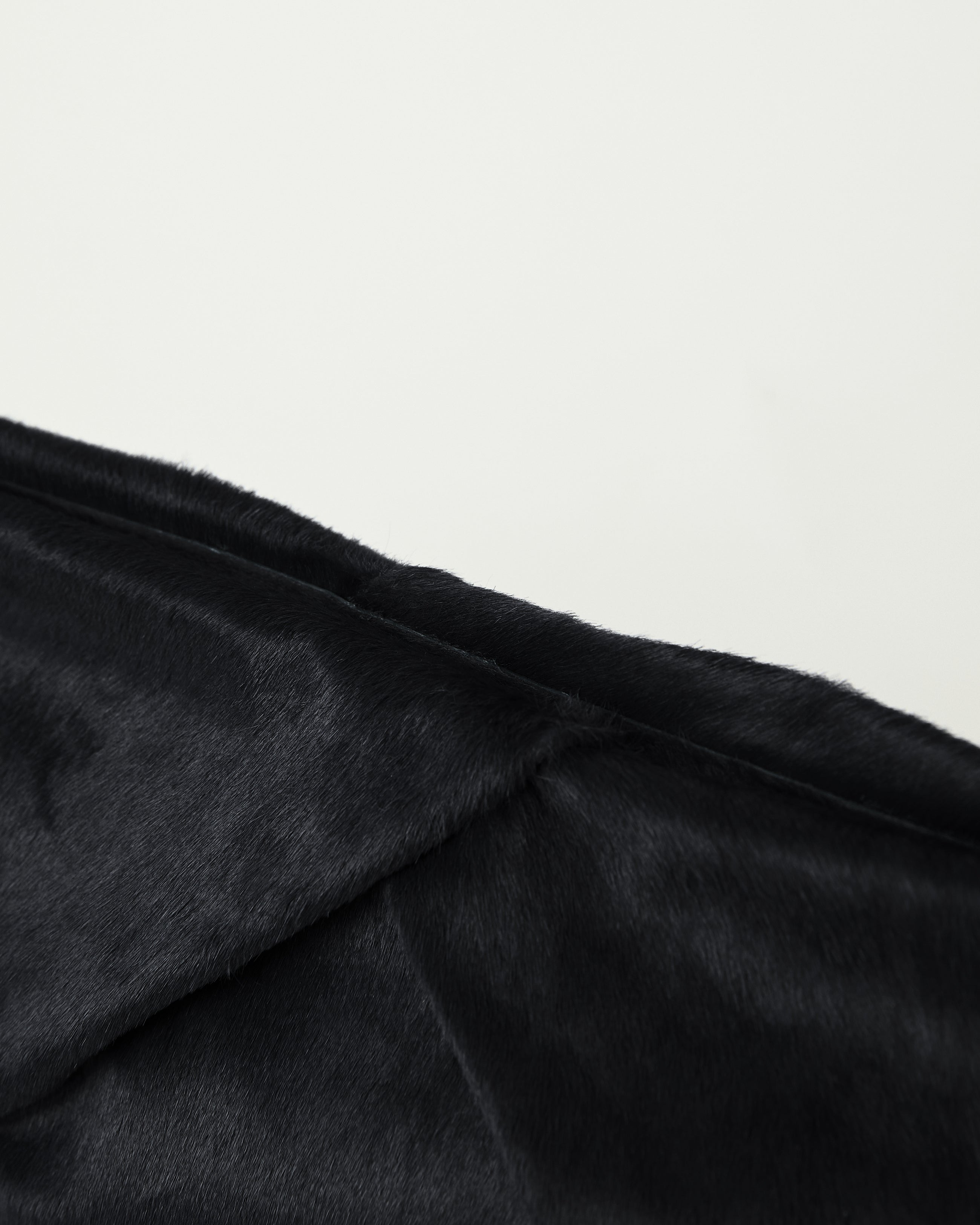 JINO CALF-HAIR CLUTCH