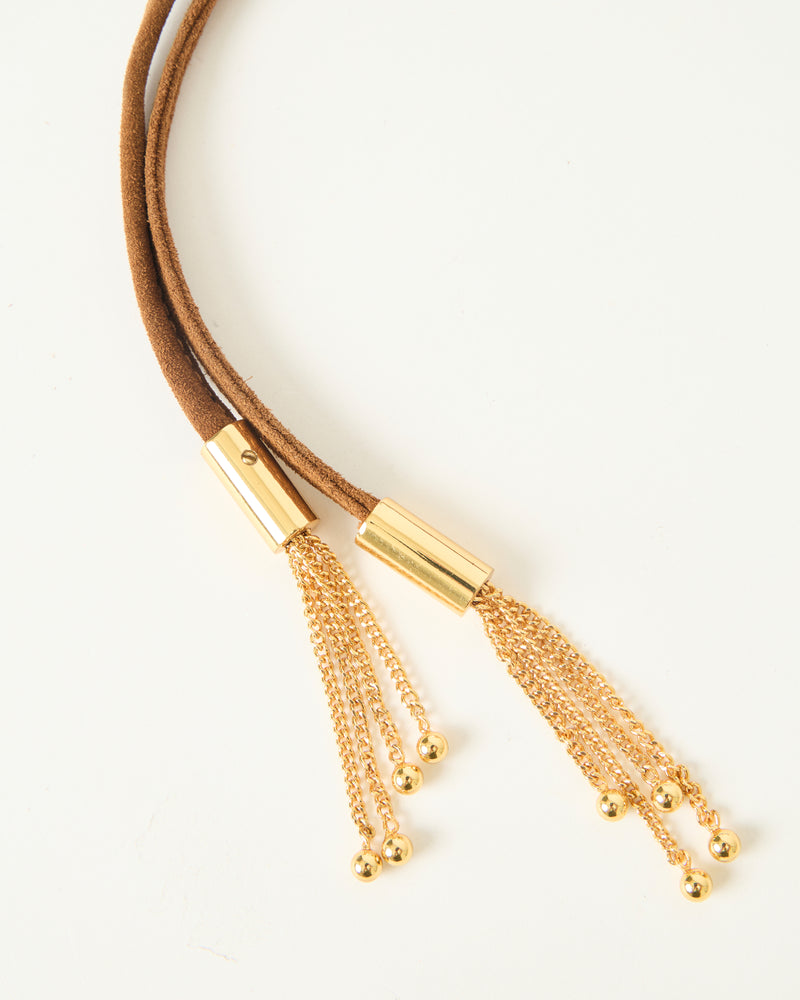 MELROSE SUEDE WRAP BELT - BELT