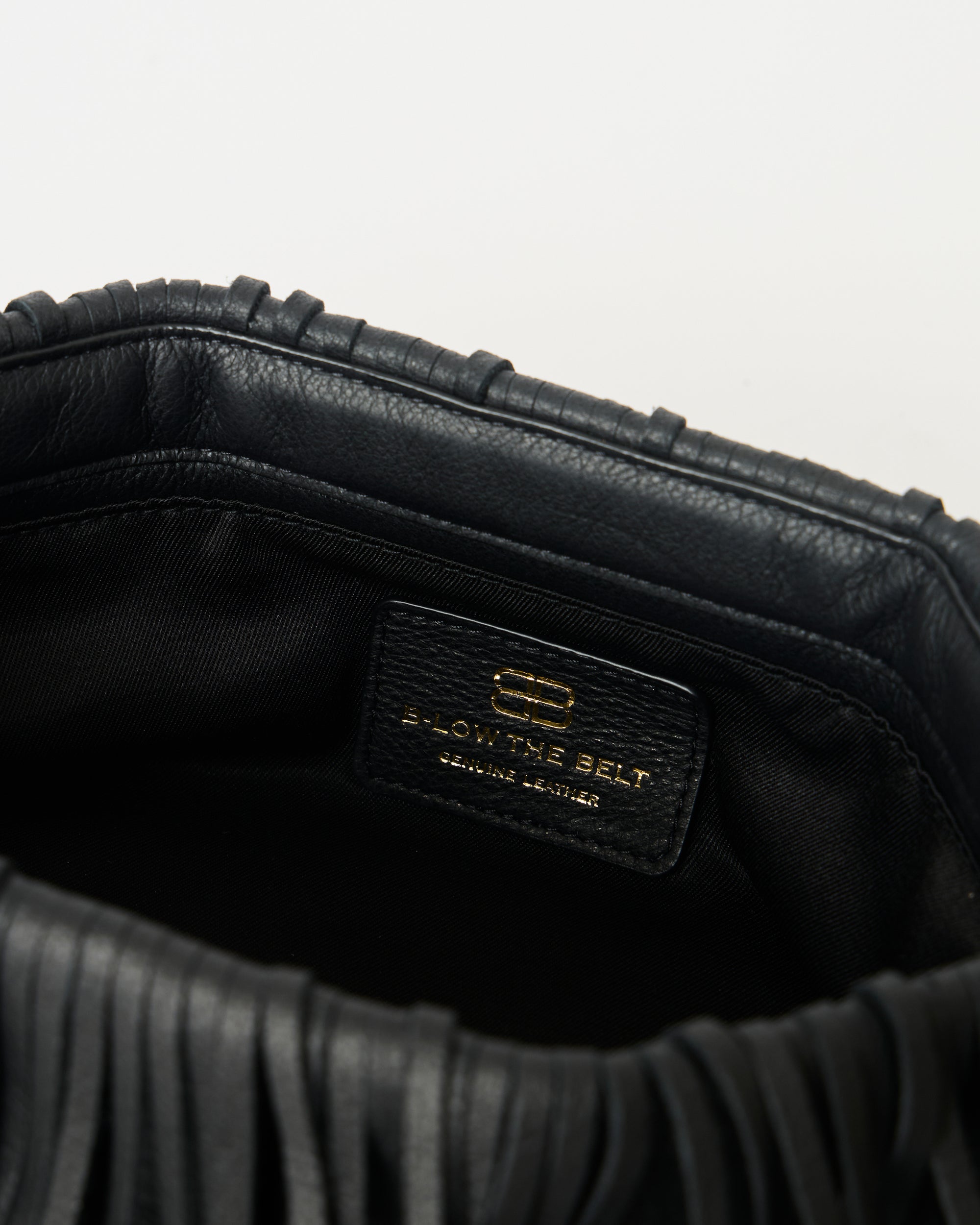 MELROSE LEATHER CLUTCH - HANDBAGS