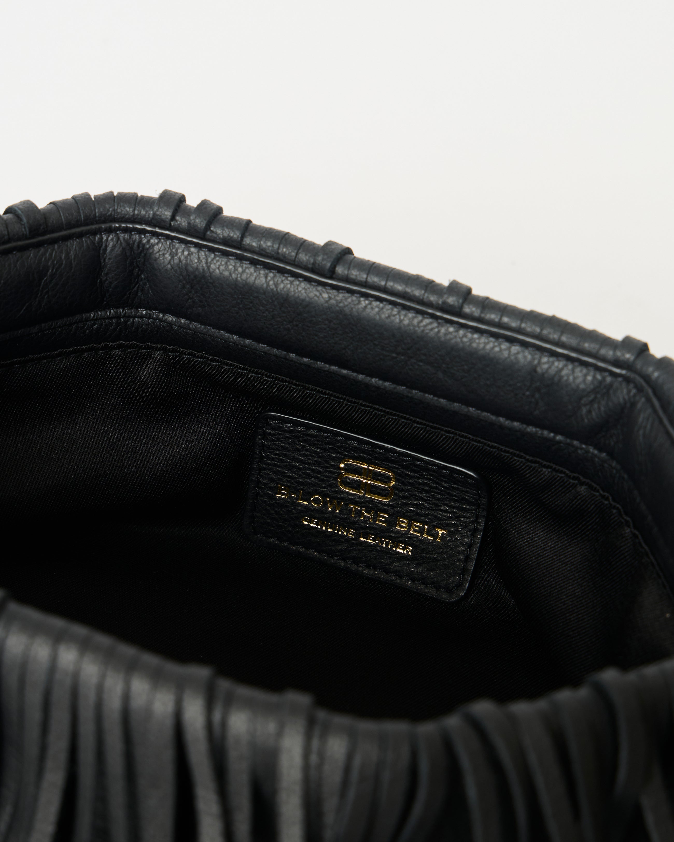 MELROSE LEATHER CLUTCH - HANDBAGS