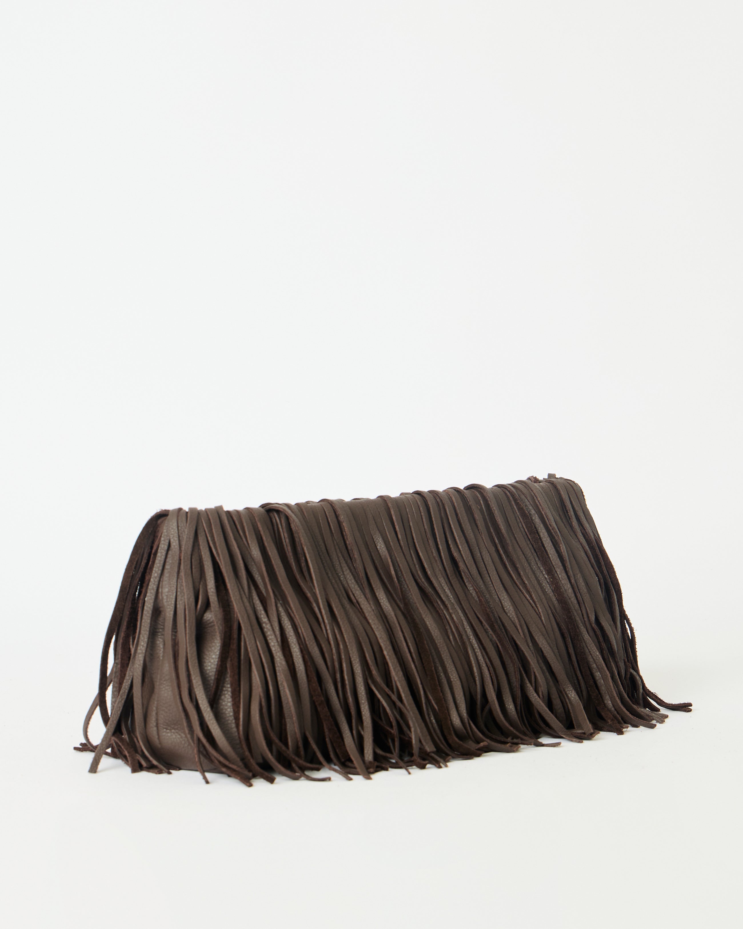 MELROSE LEATHER CLUTCH - HANDBAGS