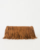 MELROSE SUEDE CLUTCH Bronze - HANDBAGS