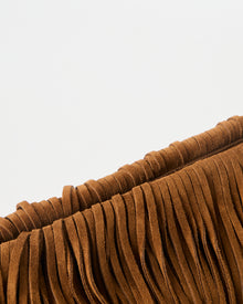 MELROSE SUEDE CLUTCH - HANDBAGS