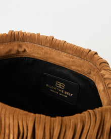 MELROSE SUEDE CLUTCH - HANDBAGS