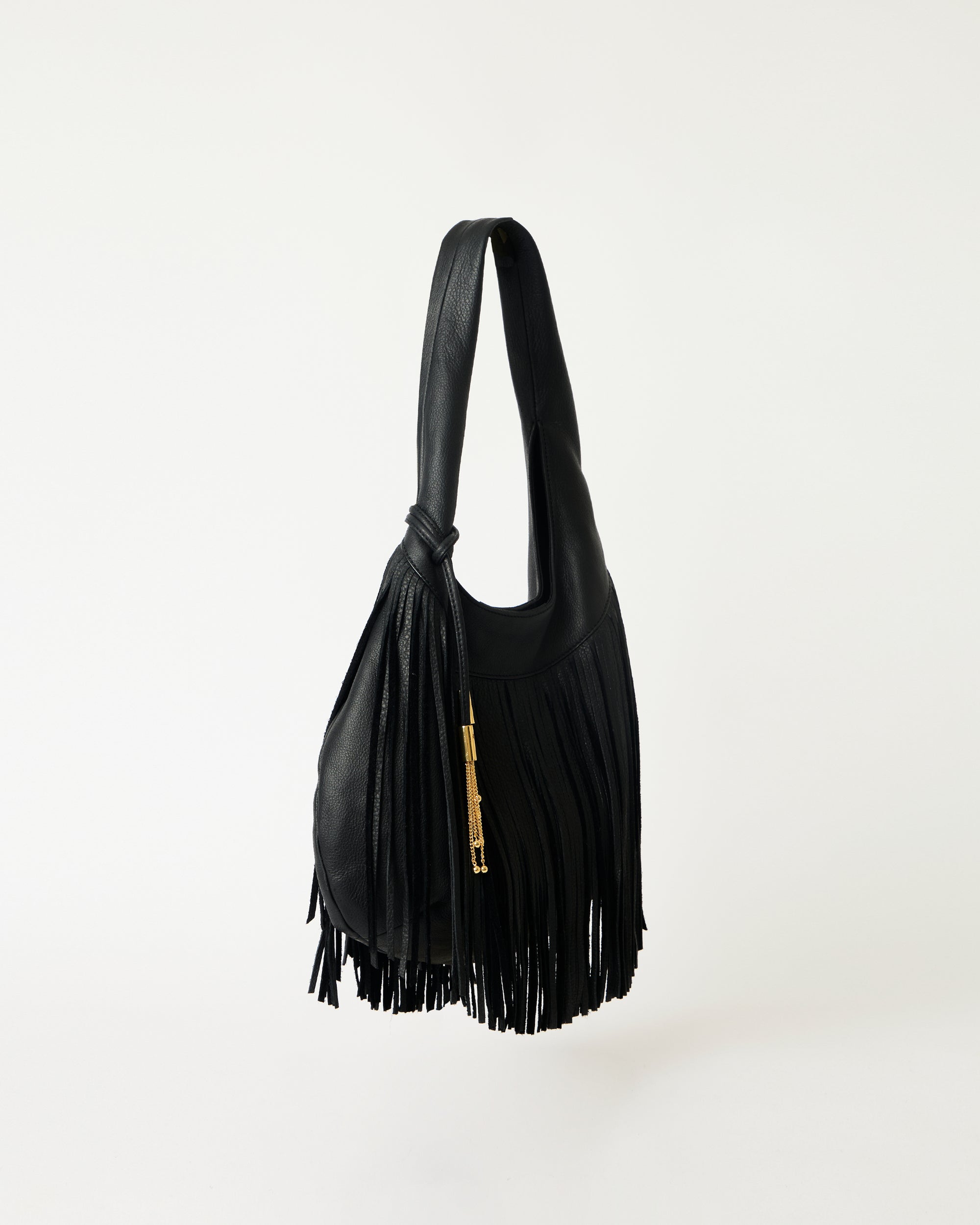 MELROSE LEATHER HOBO - HANDBAGS