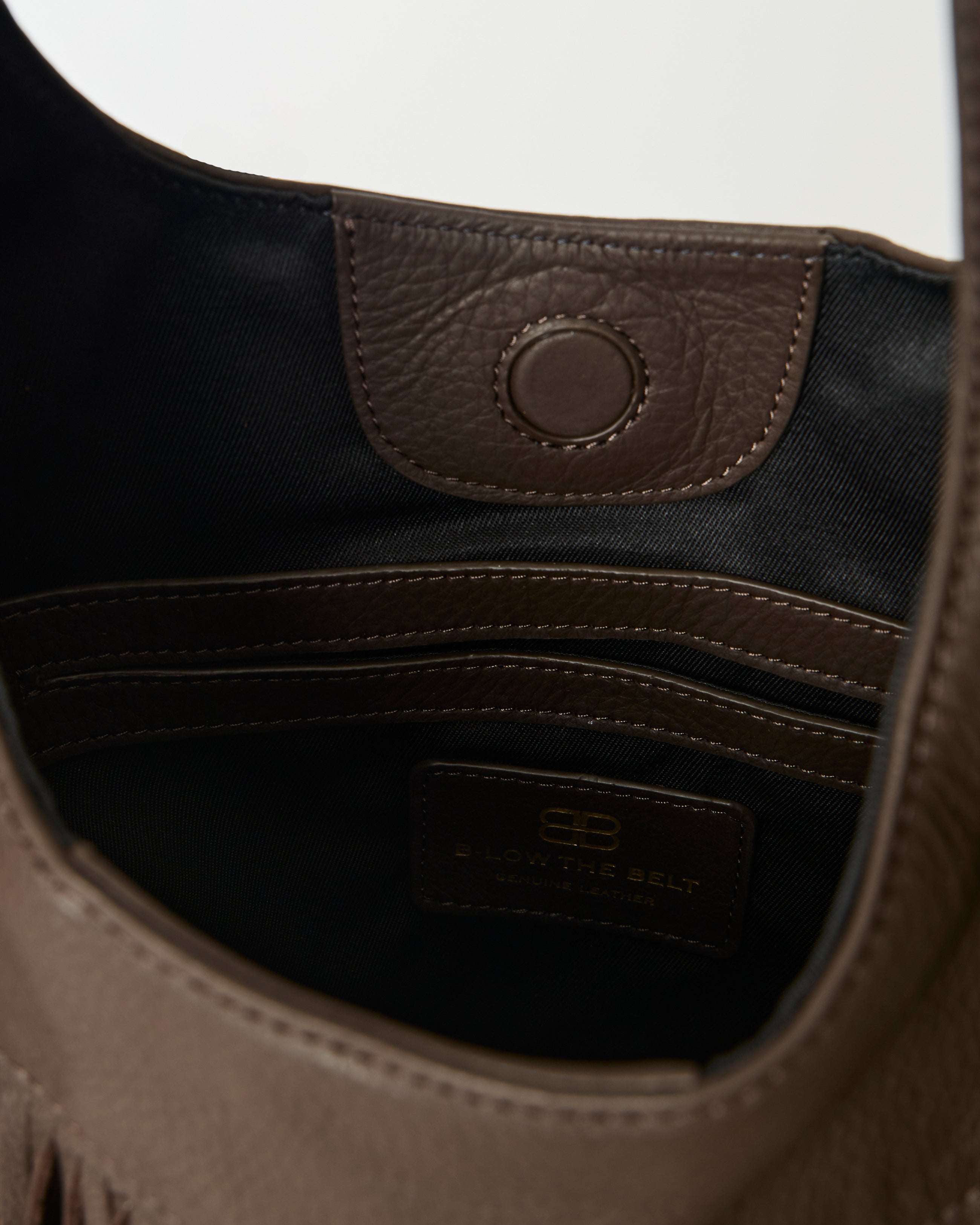 MELROSE LEATHER HOBO - HANDBAGS