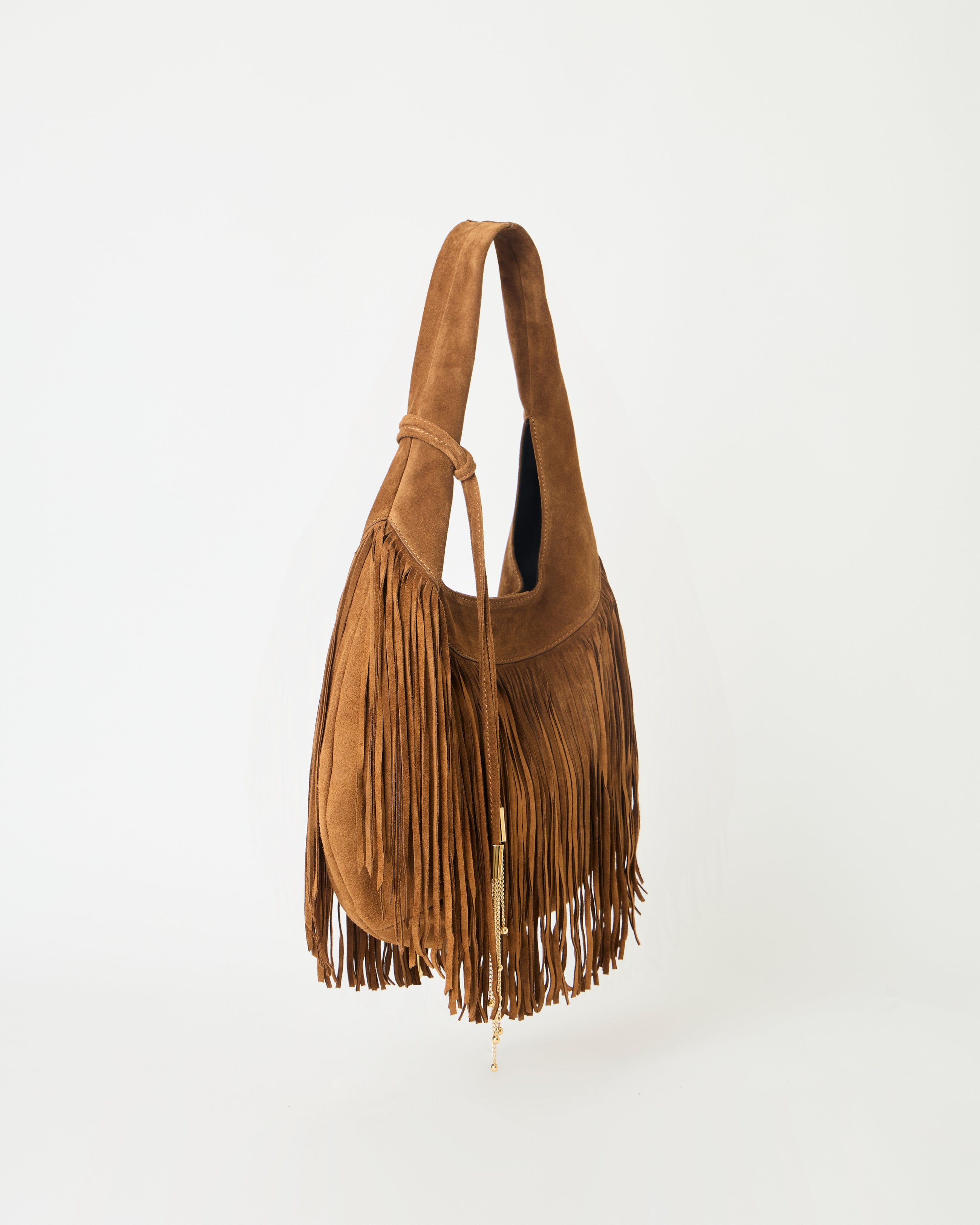 MELROSE SUEDE HOBO - HANDBAGS