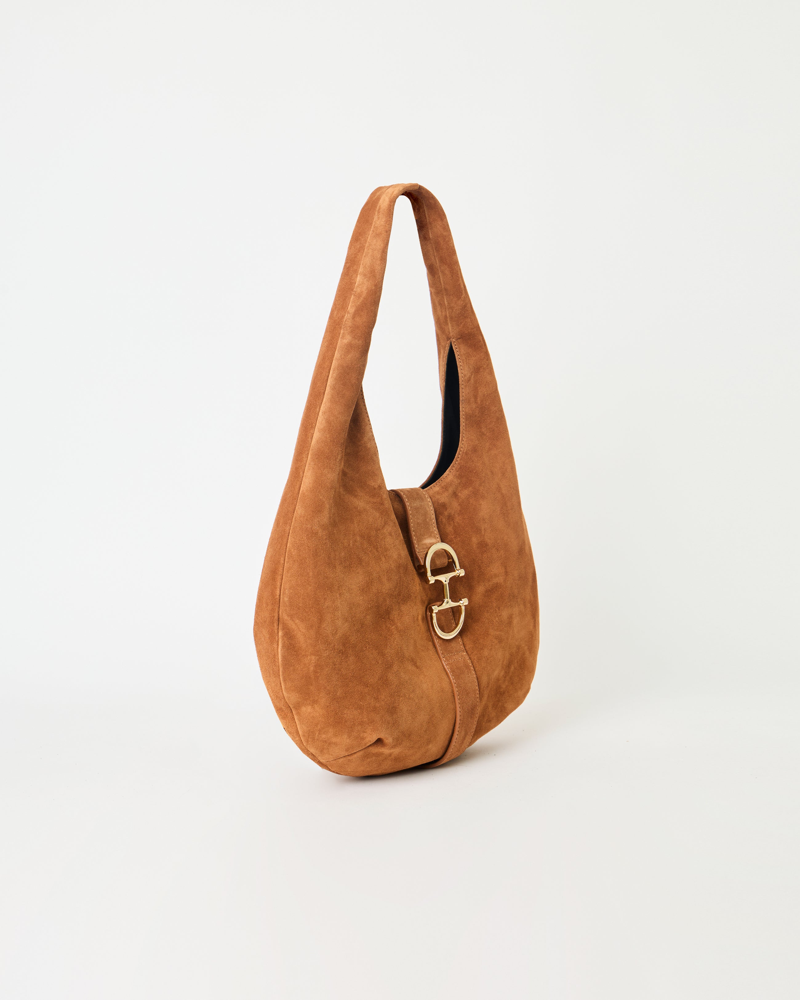 RUMI SUEDE HOBO - HANDBAGS
