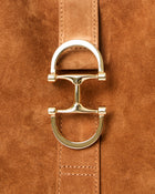 RUMI SUEDE HOBO - HANDBAGS