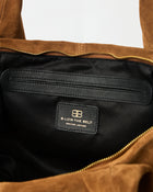 CARTER SUEDE SHOULDER BAG - HANDBAGS