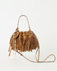 MELROSE SUEDE CROSSBODY Bronze Gold - HANDBAGS