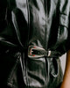 BRIAR CROCO LEATHER BELT