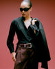 ARDEN CROCO LEATHER BELT