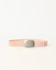 LEIGHTON SUEDE BELT Dusty Rose Silver - BELT