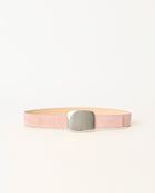 LEIGHTON SUEDE BELT Dusty Rose Silver - BELT