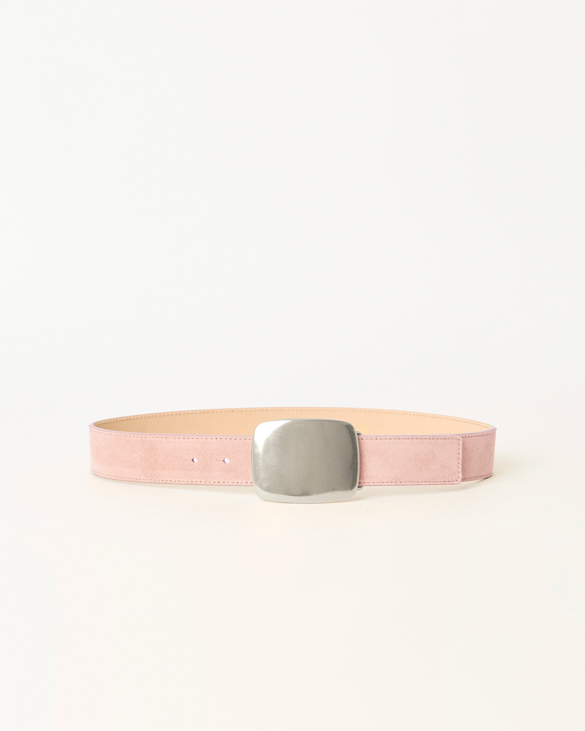LEIGHTON SUEDE BELT Dusty Rose Silver - BELT