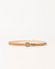 GUNNAR SUEDE BELT Bronze Silver - BELT