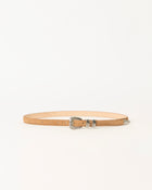 GUNNAR SUEDE BELT Bronze Silver - BELT