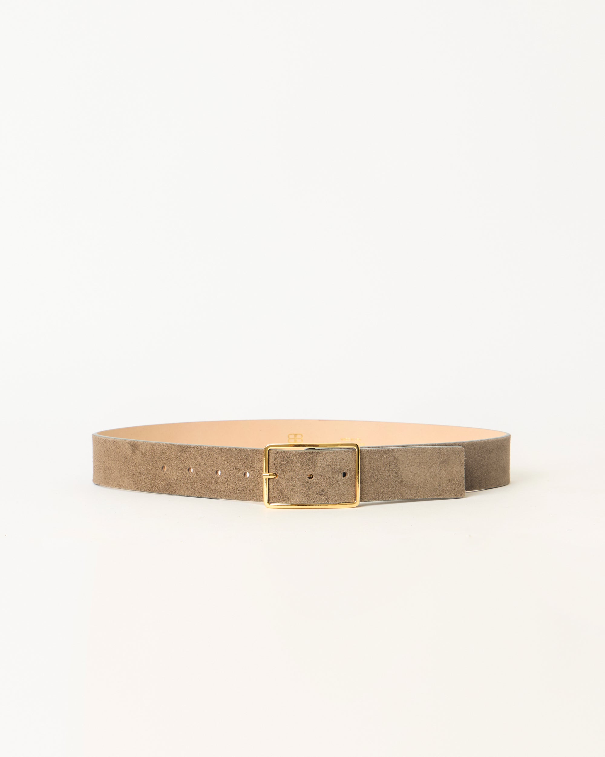 MILLA SUEDE BELT Elephant Gold - BELT