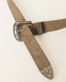 FRANK SUEDE BELT - BELT