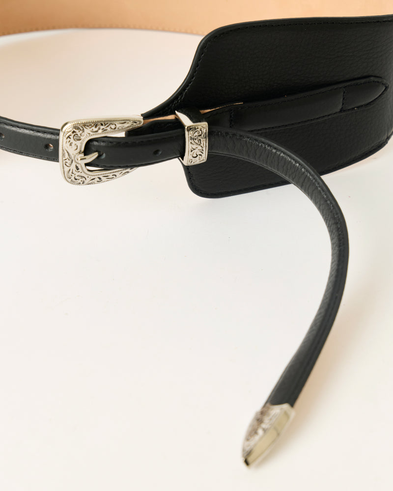 LORETTA LEATHER BELT - BELT