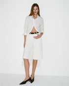 CANDICE CROCO LEATHER BELT - BELT