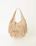 MELROSE SUEDE HOBO Macchiato - HANDBAGS