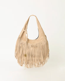 MELROSE SUEDE HOBO Macchiato - HANDBAGS