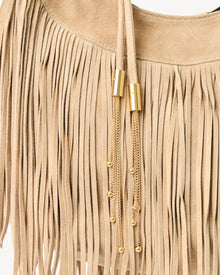 MELROSE SUEDE HOBO - HANDBAGS