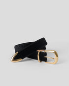 MARC CALF-HAIR LEATHER BELT - BELT