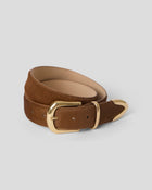 MARC CALF-HAIR LEATHER BELT - BELT