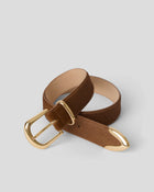 MARC CALF-HAIR LEATHER BELT - BELT