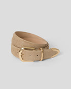 MARC CALF-HAIR LEATHER BELT - BELT