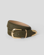 MARC CALF-HAIR LEATHER BELT - BELT
