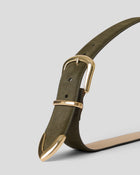 MARC CALF-HAIR LEATHER BELT - BELT